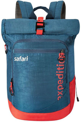

Safari EXPEDITION 20 HY TEA 37.8 L Large Laptop Backpack(Blue, Red), Green