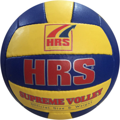 

HRS Supreme PU Leather Volleyball Volleyball - Size: (Pack of 1, Multicolor