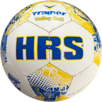 

HRS Trainer Synthetic Rubber Volleyball Volleyball - Size: (Pack of 1, Blue, Yellow