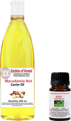 

Gardens Of Aroma Dill Essential Oil And Macadamia Nut Carrier Oil(210 ml)