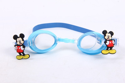 

Disney Mickey mouse swimming ring for kids with goggles set Bath Toy(Blue)