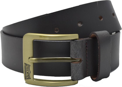 

Levi's Men Casual Brown Genuine Leather Belt