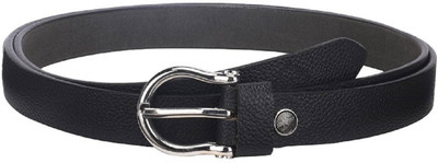 

Zadell Designs Women Black Genuine Leather Belt