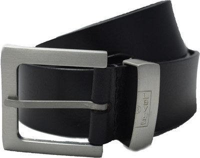 

Levi's Men Casual Black Genuine Leather Belt