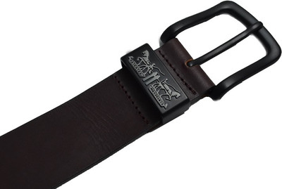 

Levi's Men Casual Brown Genuine Leather Belt