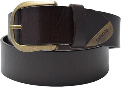 

Levi's Men Casual Brown Genuine Leather Belt