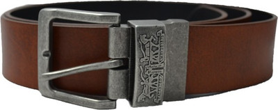 

Levi's Men Casual Multicolor Genuine Leather Belt, Black/brown