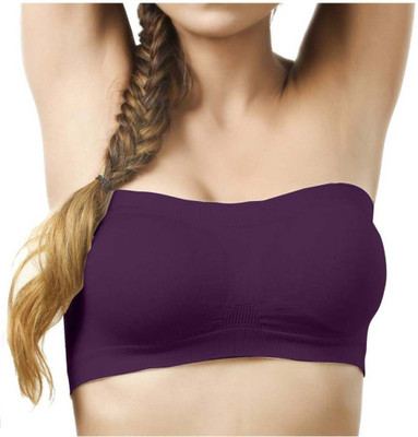 FILBA Tube Bra Women Tube Non Padded Bra(Purple)