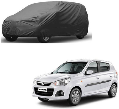 Furious3D Car Cover For Maruti Suzuki Alto K10 (Without Mirror Pockets)(Grey)
