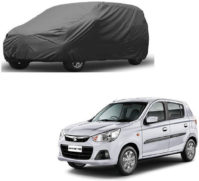 Furious3D Car Cover For Maruti Suzuki Alto K10 (Without Mirror Pockets)(Grey)