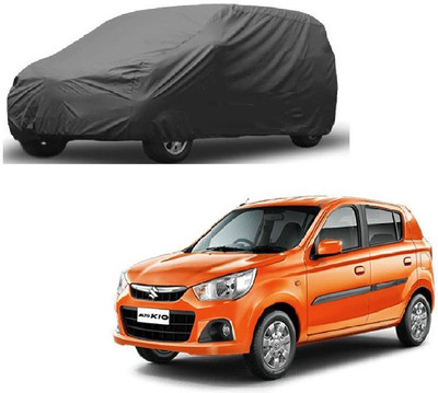 Furious3D Car Cover For Maruti Suzuki Alto K10 (Without Mirror Pockets)(Grey)
