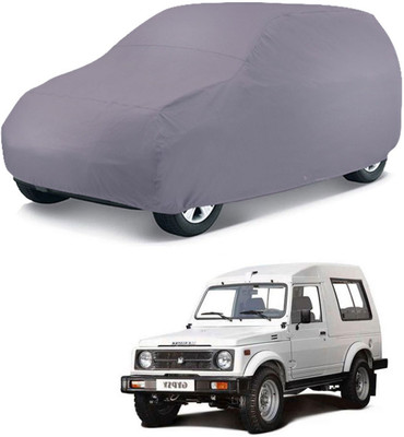 Mobik Car Cover For Maruti Suzuki Gypsy (Without Mirror Pockets)(Grey)
