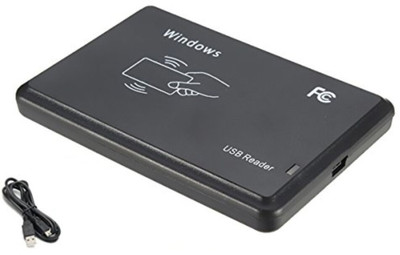 

PremiumAV USB Interface 125Khz RFID Contactless Proximity Sensor EM4305 T5567 ID Card Reader Card Reader(Black)