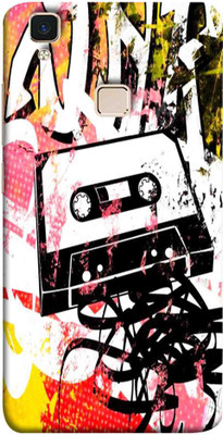 Oye Stuff Back Cover for Vivo V3 Max(Multicolor, Hard Case)