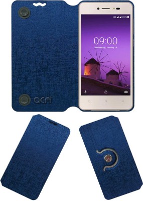 ACM Flip Cover for Lava Z50(Blue, Cases with Holder, Pack of: 1)