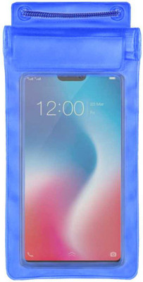 ACM Pouch for Vivo V9(Blue, Waterproof, Silicon, Pack of: 1)