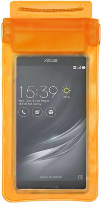 ACM Pouch for Asus Zenfone Ar Zs571kl(Orange, Waterproof, Silicon, Pack of: 1)