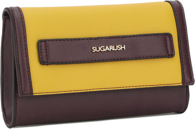 

Sugarush Casual Yellow, Purple Clutch, Purple;yellow