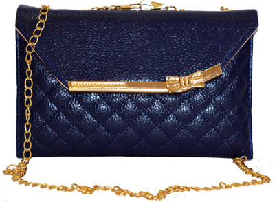 

AGINOS Party Blue Clutch