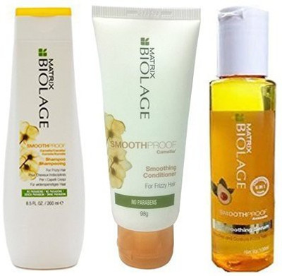 

Matrix By fbb Deep Smoothing Combo With Shampoo, Conditioner & Serum(Set of 3)