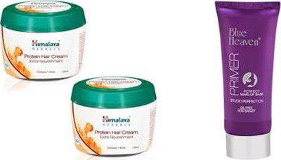 

Himalaya PROTEIN HAIR CREAM(100 GM + 100 GM),PERFECT MACKUP BASE PRIMER (30 GM) PACK OF 3(Set of 3)