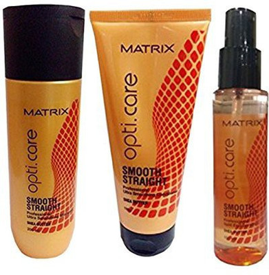 

Matrix By Smooth Straight Kit (Shampoo 200Ml Conditioner 98G And Serum 100Ml)(Set of 3)