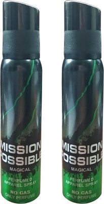 

mission possible MAGICAL DEODORANT COMBO PACK Deodorant Spray - For Men & Women(140 ml, Pack of 2)