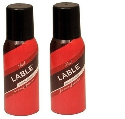 

Lable RED deo for men Body Spray - For Men(150 ml, Pack of 2)