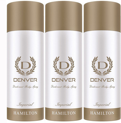

Denver imperial Body Spray - For Men & Women(315 g, Pack of 3)