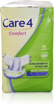 

care 4 adultcomfort_XL Adult Diapers - XL(10 Pieces)