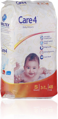 

care 4 babydiaper_packof1_S - S(48 Pieces)