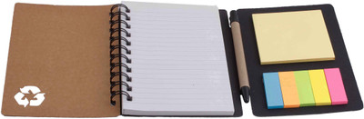 

ZesTale A5 Note Book(Eco Friendly notebook with pen, Multicolor)