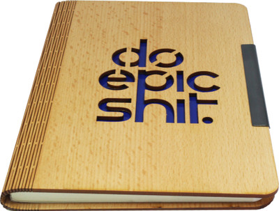 

Stealodeal A6 Diary(Do Epic Shit, Brown)