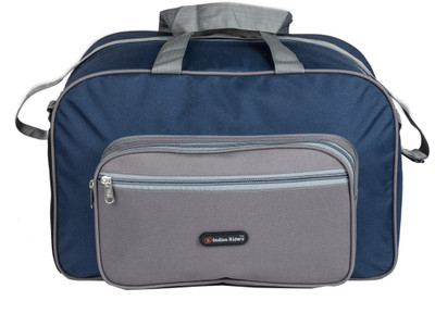 57 OFF on Indian Riders Duffle Travel Bag for Short Trip Navy