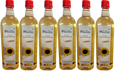 

Farm Naturelle 6 Organic Cold Pressed Virgin Sunflower Cooking Oil (6X915Ml) Sunflower Oil Plastic Bottle(6 x 915 ml)