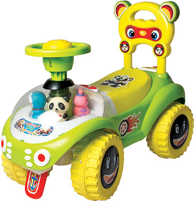 

Pandaoriginals Car Non Battery Operated Ride On(Green)