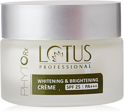 

Lotus Herbals Lotus Professional PhytoRx Whitening & Brightening Crème SPF25 PA+++, 50g(50 g)