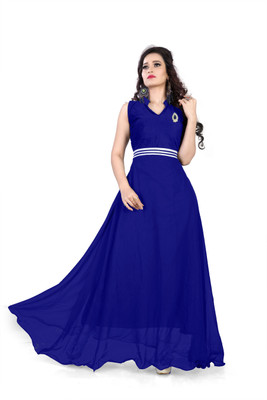 Kishor Fashion Ball Gown(Blue