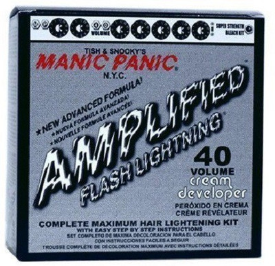 

Manic Panic Flash Lightning Hair Bleach Kit 40 Volume Hair Color(white)