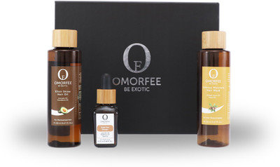 

Omorfee Moisturizing Hair Care Gift Box Kit (For Dry Hair) - 3 Step Care(350 g)