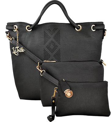 

LaFille Hand-held Bag(Grey)