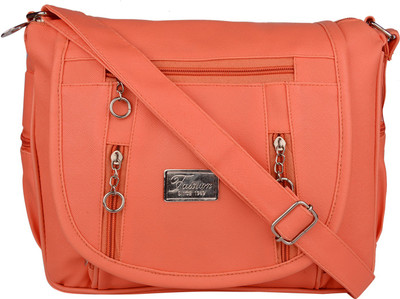 

Vaani Collection Sling Bag(Orange)