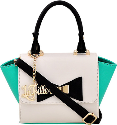 

LaFille Hand-held Bag(Green, White)