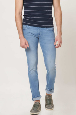 Basics Skinny Men Blue Jeans