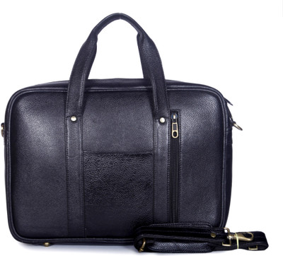 

Bharat Leather Emporium 15 inch Laptop Messenger Bag(Black)