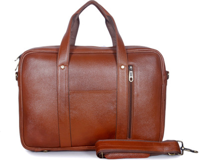 

Bharat Leather Emporium 15 inch Laptop Messenger Bag(Brown)