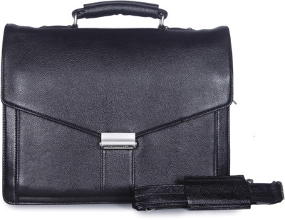 

Bharat Leather Emporium 18 inch Laptop Messenger Bag(Black)