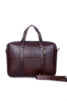 

Bharat Leather Emporium 15 inch Laptop Messenger Bag(Brown), Chocolate