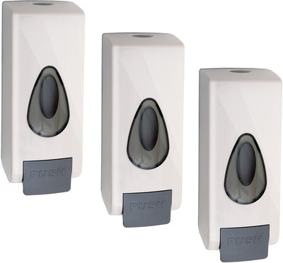

Generic ABS Soap Dispenser 350 ML (White) Square (Set of 3) 350 ml Sensor Equiped Soap Dispenser