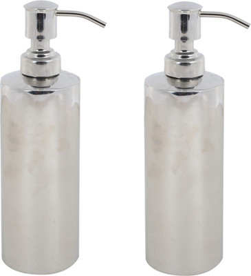 

Generic Stainless Steel Soap Dispenser 500 ML (Round) (Set of 2) 500 ml Sensor Equiped Soap Dispenser